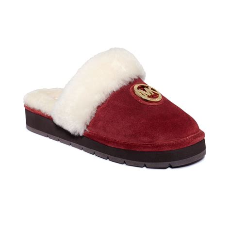 michael kors slippers fur|michael kors slippers for men.